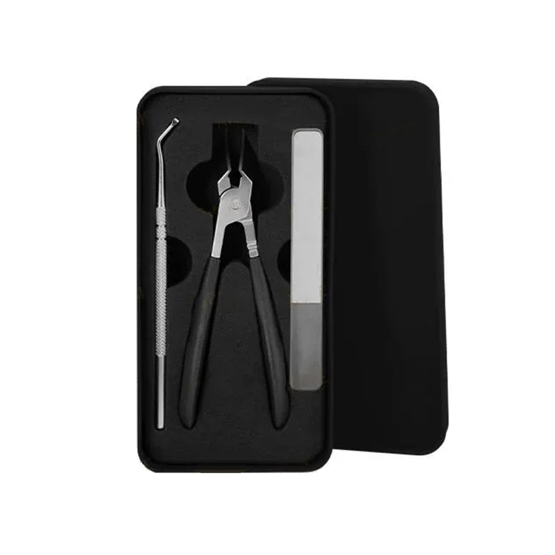 🔥2026 Hot Sale🔥Anti-Splash 25° Slant Edge Nail Clipper 3-Piece Set