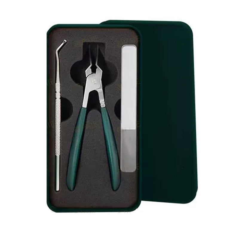 🔥2026 Hot Sale🔥Anti-Splash 25° Slant Edge Nail Clipper 3-Piece Set