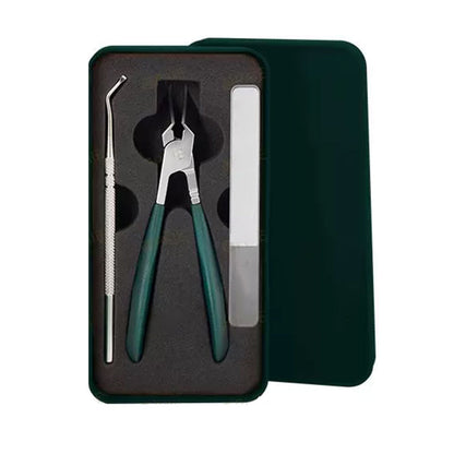 🔥2026 Hot Sale🔥Anti-Splash 25° Slant Edge Nail Clipper 3-Piece Set