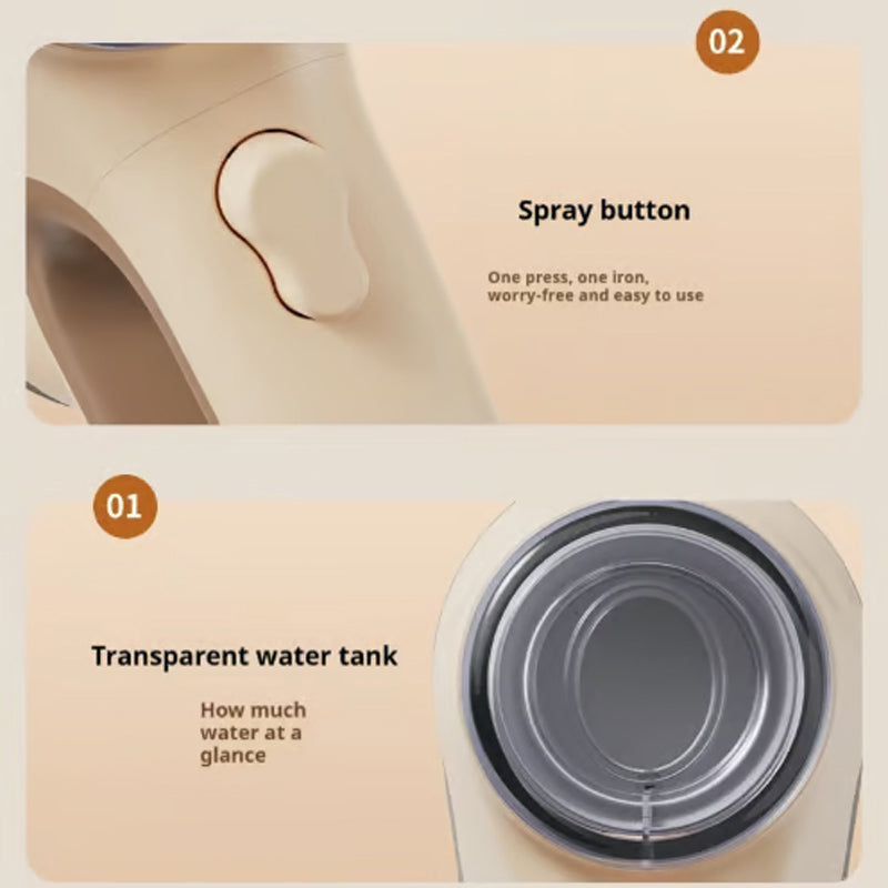 💥Portable Handheld Vacuum Steamer for Clothes