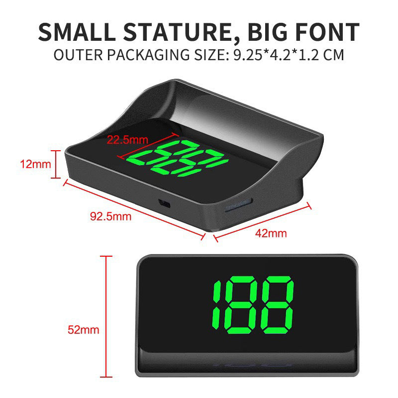 ✨Car Head-Up Display GPS Digital Speedometer HUD
