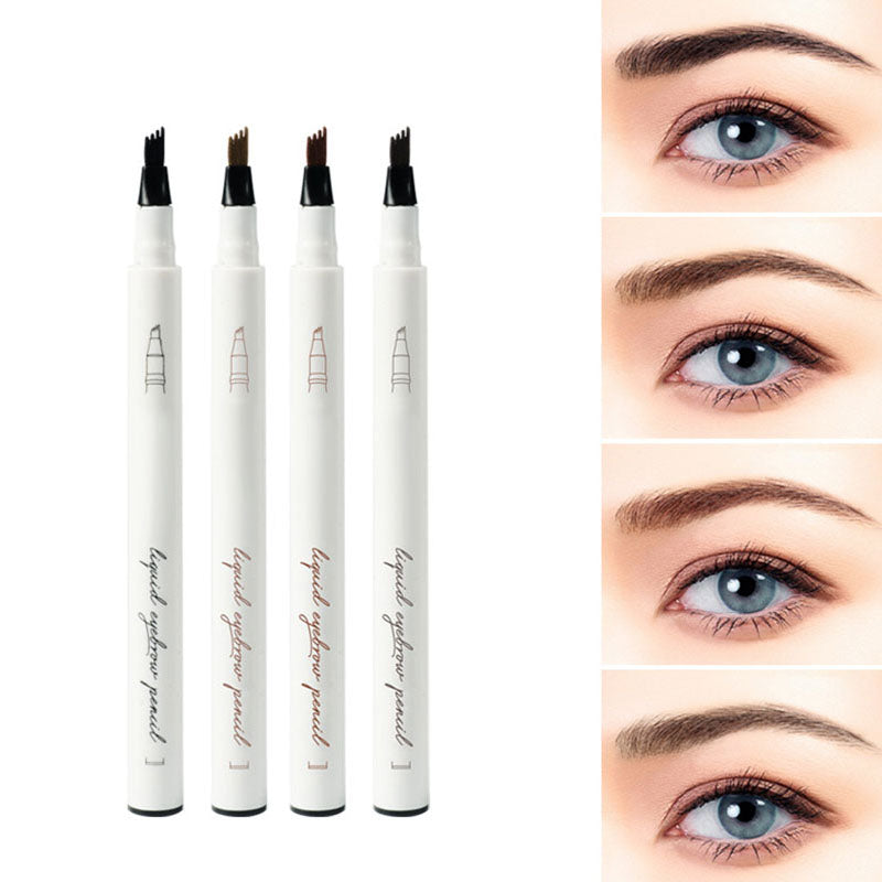 🔥🥳2026 HOT SALE⚡Microblading Four-fork Liquid Eyebrow Pencil🖊️🥳💞50K+ SOLD!🖊️ 🎁