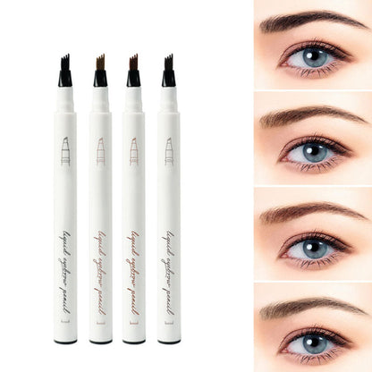 🔥🥳2026 HOT SALE⚡Microblading Four-fork Liquid Eyebrow Pencil🖊️🥳💞50K+ SOLD!🖊️ 🎁