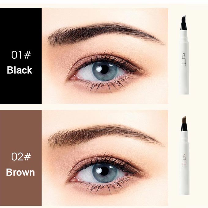 🔥🥳2026 HOT SALE⚡Microblading Four-fork Liquid Eyebrow Pencil🖊️🥳💞50K+ SOLD!🖊️ 🎁