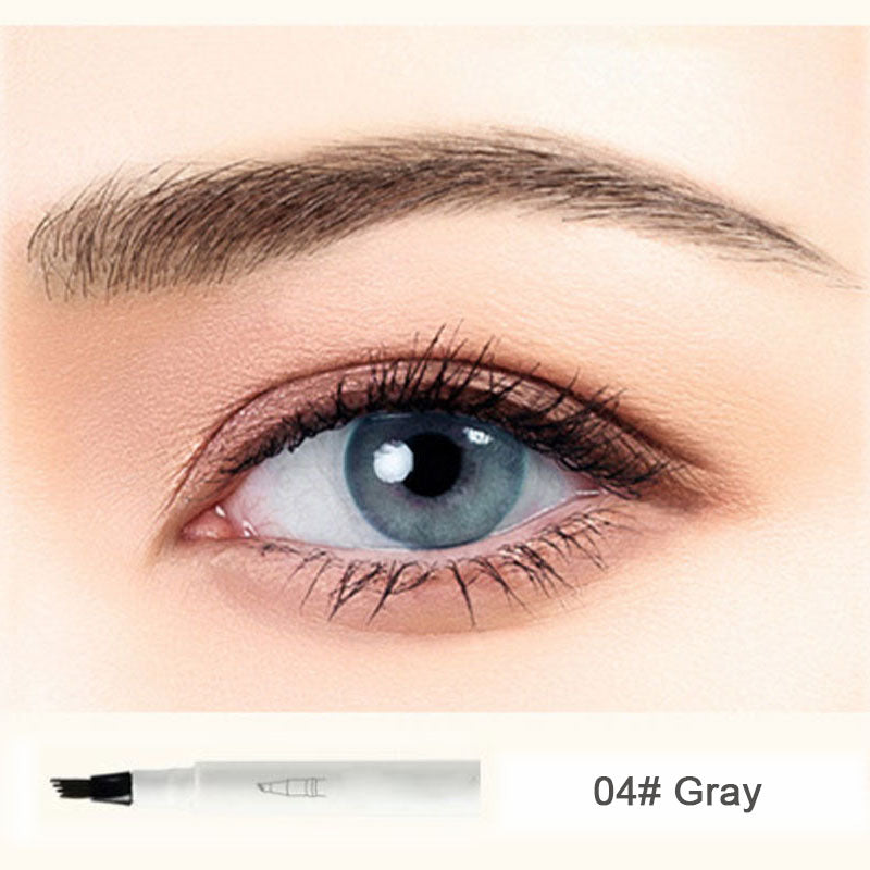 🔥🥳2026 HOT SALE⚡Microblading Four-fork Liquid Eyebrow Pencil🖊️🥳💞50K+ SOLD!🖊️ 🎁