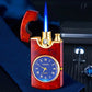 🔥Dial Inflatable Windproof Metal Lighter