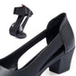 Women's Elegant Peep-Toe Block Heel Sandals