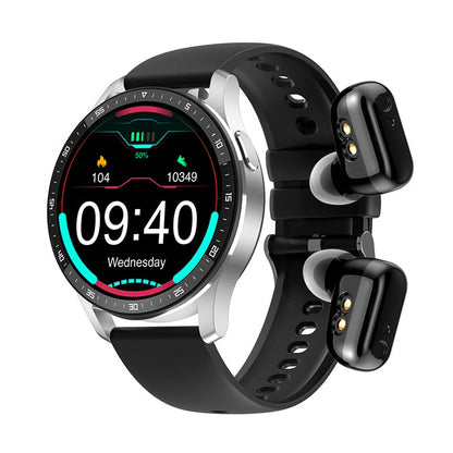 📢📢50% OFF !! ⏰2-in-1 smartwatch with built-in wireless earbuds 🎧️
