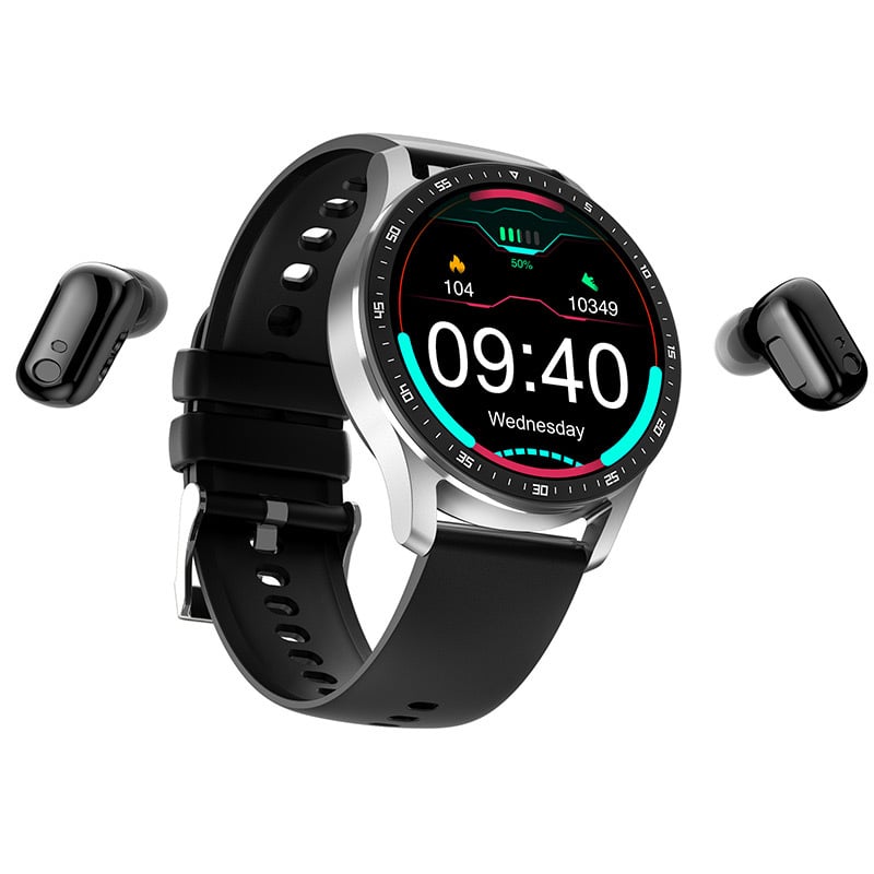 📢📢50% OFF !! ⏰2-in-1 smartwatch with built-in wireless earbuds 🎧️