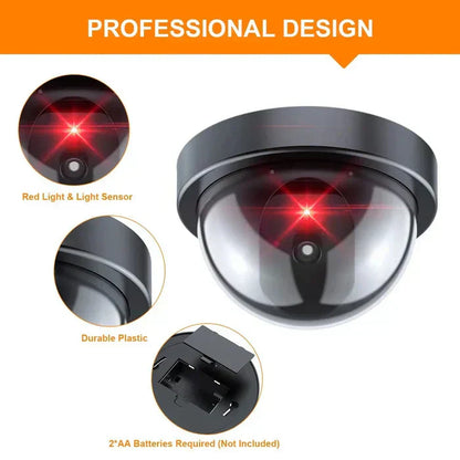 ⏳Time-limited Special⌛ Simulation Surveillance Camera with lights