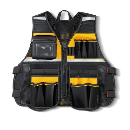 ⚡Adjustable Lightweight Construction Work Tool Vest