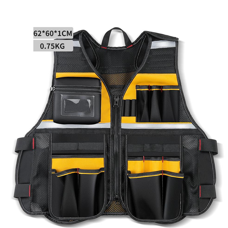 ⚡Adjustable Lightweight Construction Work Tool Vest