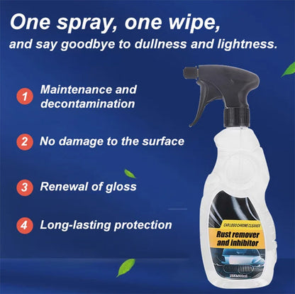 ⚙️Industrial-Strength Rust Remover: Strips & Protects💥Concentrated Formula, All-in-One🛡️
