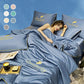 ⏳Time-limited Special🍃Summer simple ice silk bed four-piece set🛏️