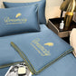 ⏳Time-limited Special🍃Summer simple ice silk bed four-piece set🛏️