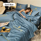 ⏳Time-limited Special🍃Summer simple ice silk bed four-piece set🛏️