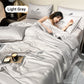 ⏳Time-limited Special🍃Summer simple ice silk bed four-piece set🛏️