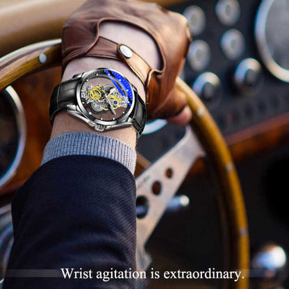 🔥⏳Limited-Time 50% OFF!⌚ Double-Sided Skeleton Tourbillon-Style Watch✨