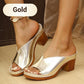 🌸Summer Hot Sale 50%OFF🌸Chunky Heel Slip-on Platform Sandals