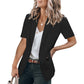 👔 LIMITED-TIME 50% OFF! ✨ Women's Short Sleeve Blazer – Casual, Lightweight, Versatile, Modern 🌿