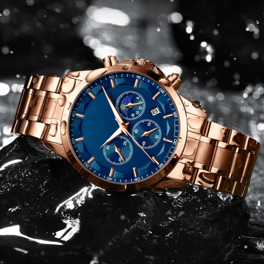 ⌚2025 New Business Mens Watch✨Men’s Quartz Stainless Steel Watch
