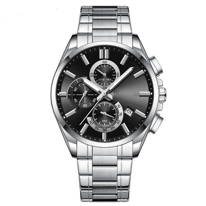 👑Men's Stainless Steel Business Wrist Watch