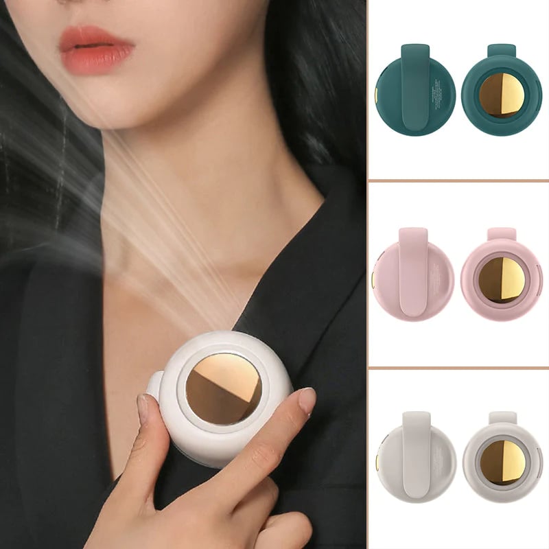 🎁Summer Big Sale 50% OFF⏳Small Whirlwind Clip Waist Neck Fan💦