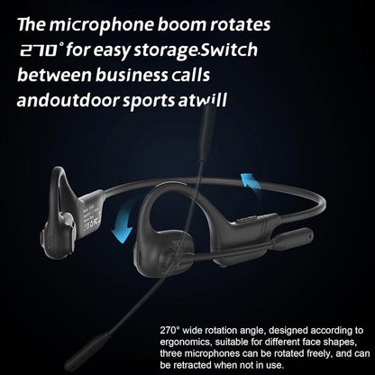 🎉Hot Sale 49% OFF🎉Open-Ear Bluetooth Headset with Noise-Cancelling Mic