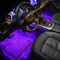 Car Interior USB Star Light 4 PCS🌟7 Color Voice Control with Remote Control💥