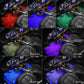 Car Interior USB Star Light 4 PCS🌟7 Color Voice Control with Remote Control💥