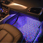 Car Interior USB Star Light 4 PCS🌟7 Color Voice Control with Remote Control💥