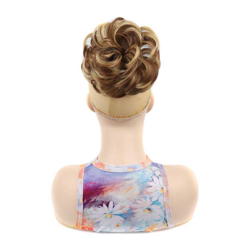 🔥Voluminous Synthetic Bun Wig with Adjustable Clip（Buy more, save more, free shipping over £30）