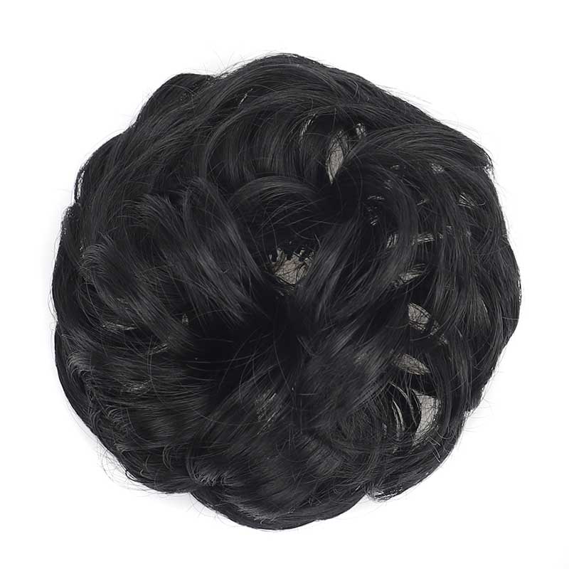 🔥Voluminous Synthetic Bun Wig with Adjustable Clip（Buy more, save more, free shipping over £30）