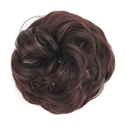 🔥Voluminous Synthetic Bun Wig with Adjustable Clip（Buy more, save more, free shipping over £30）