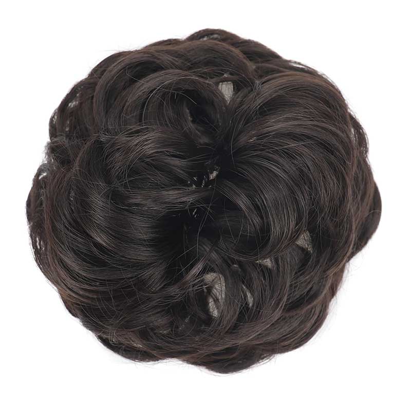 🔥Voluminous Synthetic Bun Wig with Adjustable Clip（Buy more, save more, free shipping over £30）