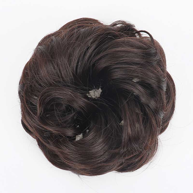 🔥Voluminous Synthetic Bun Wig with Adjustable Clip（Buy more, save more, free shipping over £30）