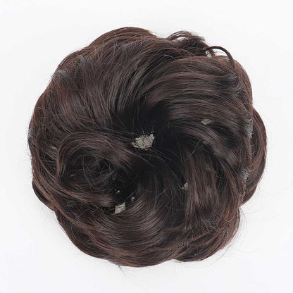 🔥Voluminous Synthetic Bun Wig with Adjustable Clip（Buy more, save more, free shipping over £30）
