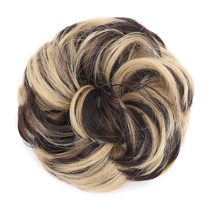 🔥Voluminous Synthetic Bun Wig with Adjustable Clip（Buy more, save more, free shipping over £30）