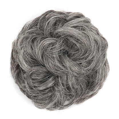 🔥Voluminous Synthetic Bun Wig with Adjustable Clip（Buy more, save more, free shipping over £30）