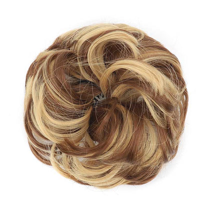 🔥Voluminous Synthetic Bun Wig with Adjustable Clip（Buy more, save more, free shipping over £30）