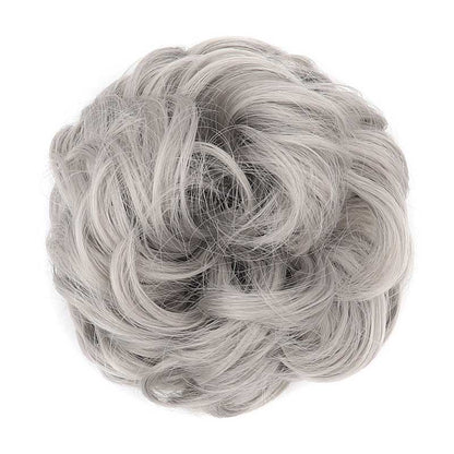 🔥Voluminous Synthetic Bun Wig with Adjustable Clip（Buy more, save more, free shipping over £30）