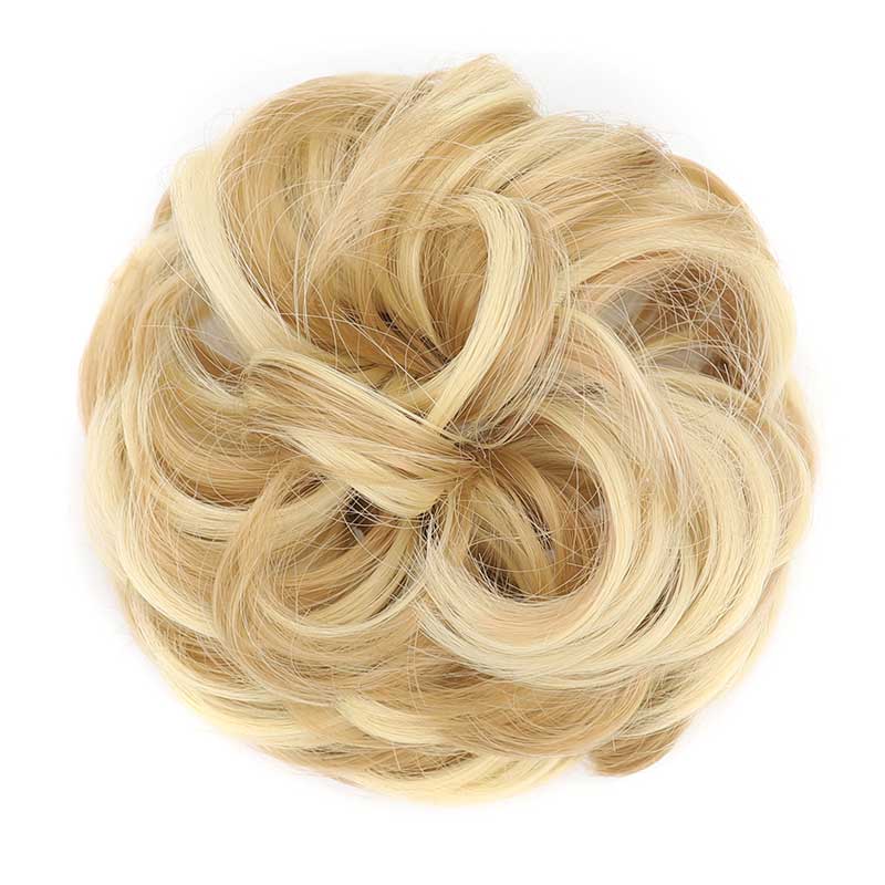 🔥Voluminous Synthetic Bun Wig with Adjustable Clip（Buy more, save more, free shipping over £30）