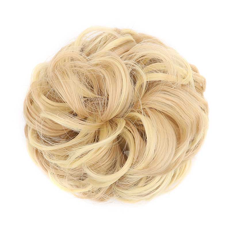 🔥Voluminous Synthetic Bun Wig with Adjustable Clip（Buy more, save more, free shipping over £30）