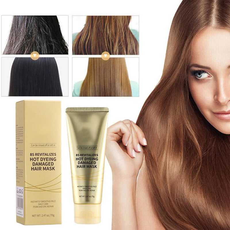 ⏳Limited time 50% discount💥8-second revitalising hair mask for dry and damaged hair
