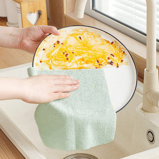 🧹✨ 50% OFF! 🌿Reusable Swedish Cellulose Paper Towels – 20 pcs Per Box – Super Absorbent, Machine Washable & Eco-Friendly