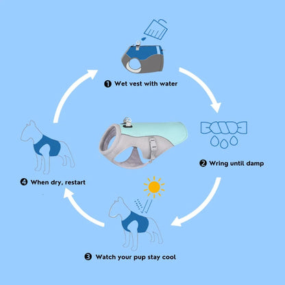 💗LAST DAY SALE 50% OFF⚡50K+ SOLD!!🐾🐕 Dog Summer Ice Cooling Prote🐕‍🦺💦