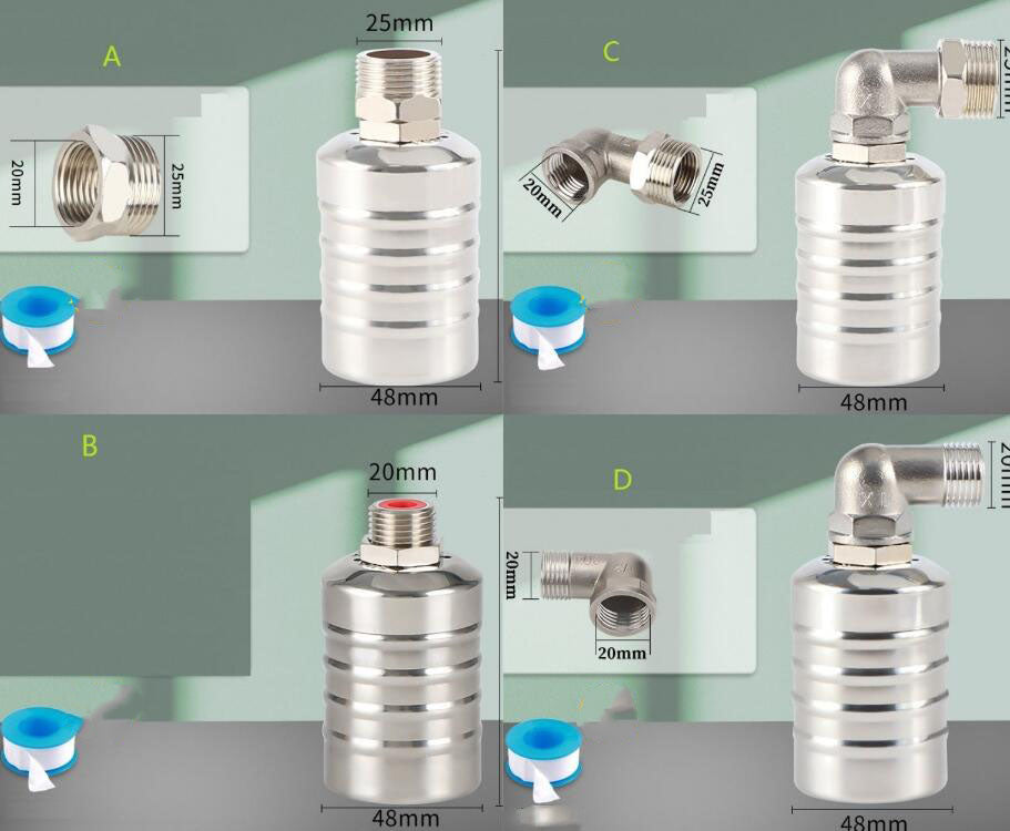 🎁2026 New Arrivals 50% OFF💥304 Stainless Steel Water Level Control Float Valve – Auto Shut-Off, No Electricity, Rust-Proof 💧