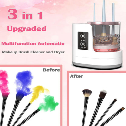 ⏳Limited-time 50% off💥🎨🧼 3-in-1 Electric Makeup Brush Cleaner