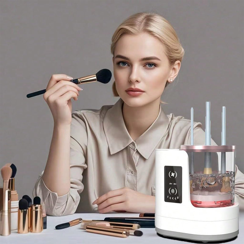 ⏳Limited-time 50% off💥🎨🧼 3-in-1 Electric Makeup Brush Cleaner