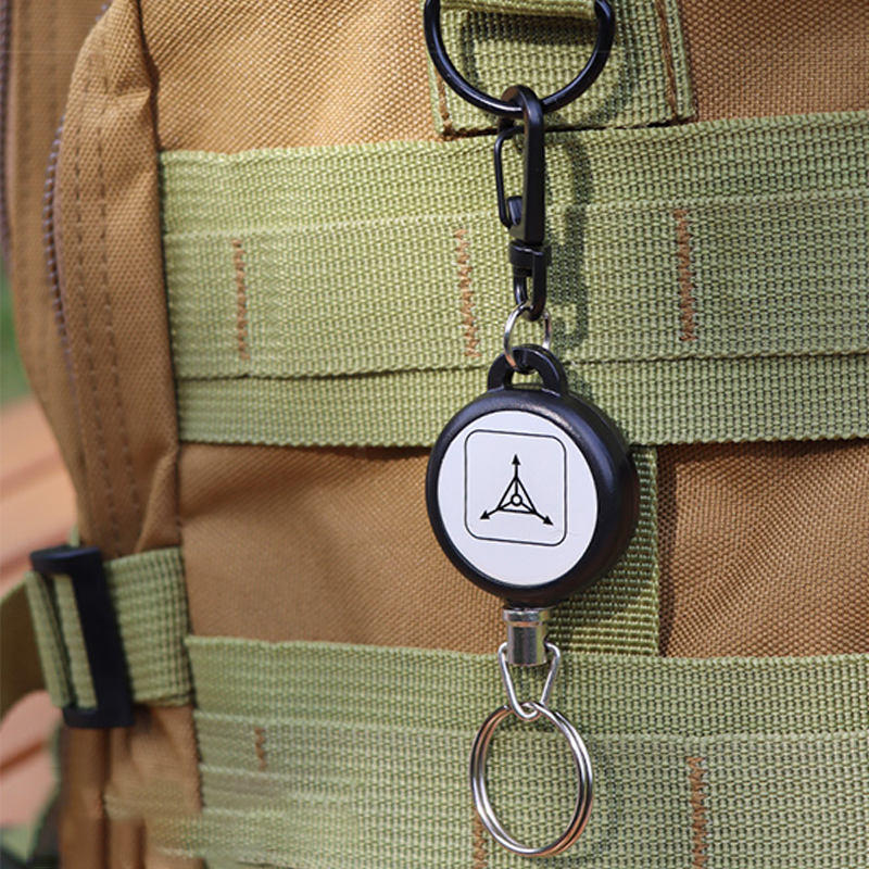 🔑BUY 1 GET 1 FREE🌀Heavy-Duty Retractable Keychain – Durable Cable, Compact Design & Secure Key & Card Holder💳